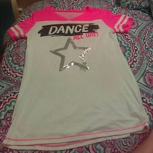 Justice  Dance shirt top